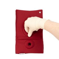 Set of 4: Palpation of superficial perineal muscles, 2nd degree trauma and anal sphincter defect 