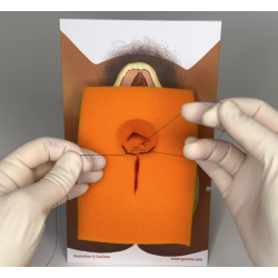 2nd-degree repair trainer, orange